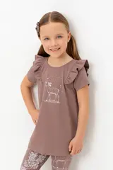 туника  для девочки  КР 5904/капучино к515