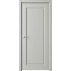 Межкомнатная дверь эмаль Классика 1 серая глухая