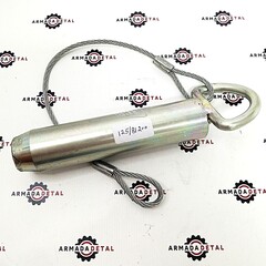 Палец фиксации поворотной станины экскаваторного оборудования | 125/81200 | JCB