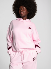 PINK КЛАССИЧЕСКИЙ ФЛИСОВЫЙ ХУДИ