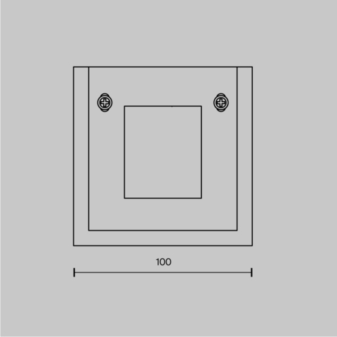 Настенный светодиодный светильник Maytoni Parma C155-WL-02-3W-W