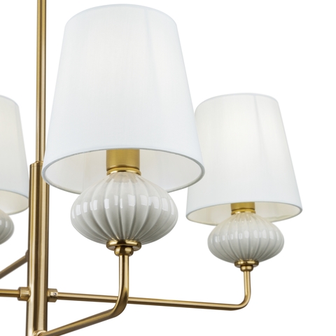 Подвесная люстра Freya Ceramics FR2029PL-04BS