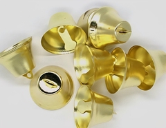 Колокольчики 40х42 мм, золото