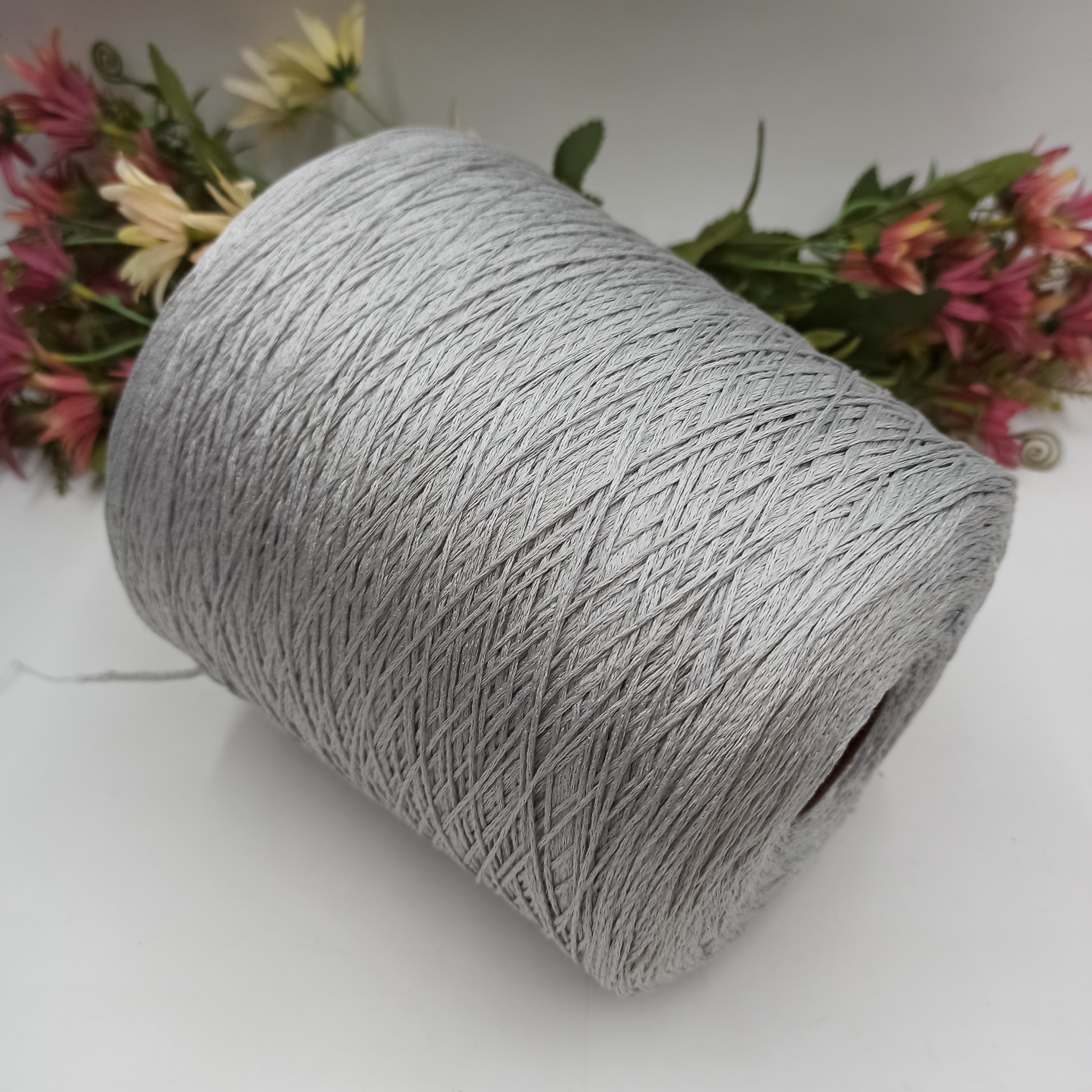 100% шёлк Малбери арт Regina Pura Lana Italia 380м/100гр - 44 Светло-серый