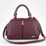 Сумка Саломея 257 гладкий бордо