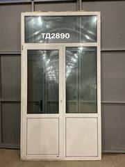 Дверь Пластиковая Б/У 270(в) х 145(ш) (Балконный блок)