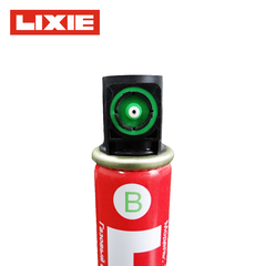 Газовый баллон LIXIE WSQ165B (зеленый клапан)