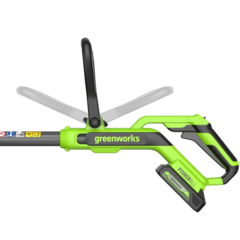 Триммер Greenworks G24LT301K4 24V (30 см) аккумуляторный, с АКБ 4 А/ч и ЗУ