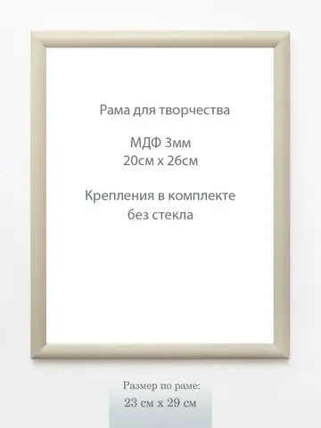Картина на стену интерьерная на холсте 23*29 см