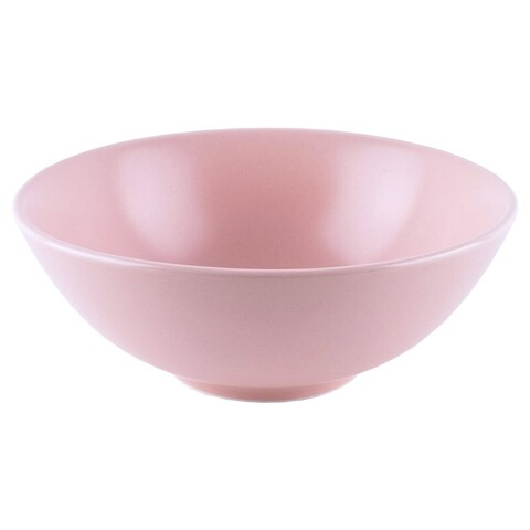Миска DJUP SKAL, 16 см, светло-розовый