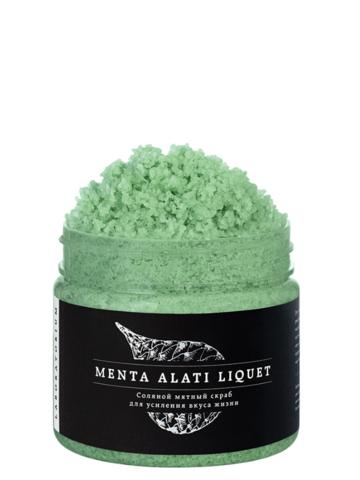 Соляной мятный скраб 300 мл