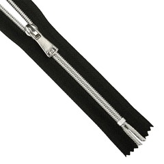 Молния спираль Т5, н/р, L 18 см, чёрный