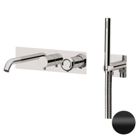 Remer ET53D2WBNO Смеситель для ванны Remer Element ET53D2WBNO, черный матовый