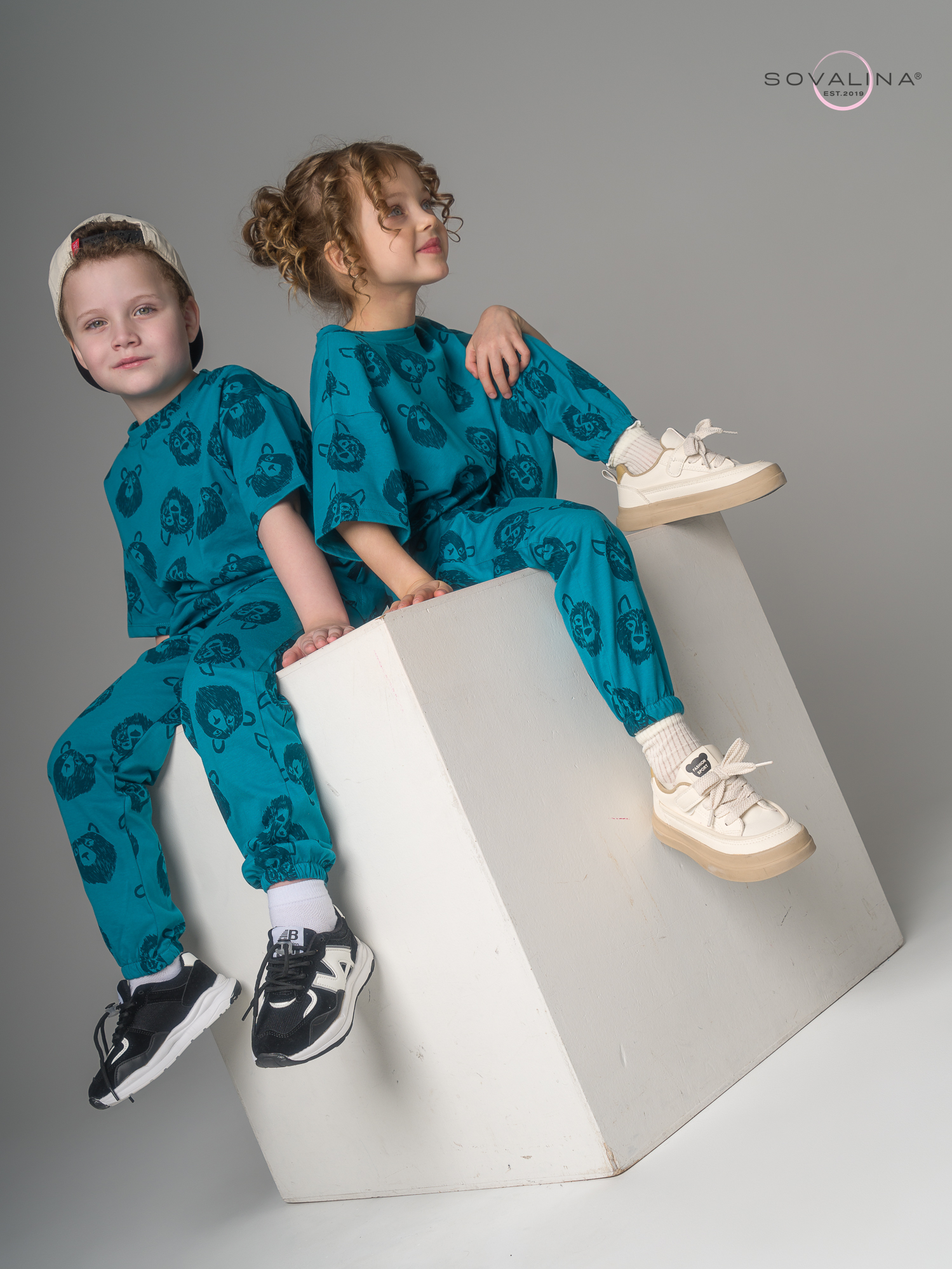 Костюм Daily men волки зеленый