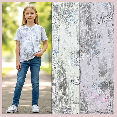 Футболка девочке (4-8) 260311-TR2197