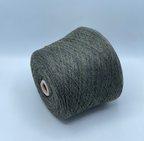 Loro Piana, Coarsehair, 2/11 550м, 100%Кашемир, Зеленый,бензиновый(617), 39749