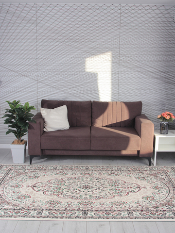 ковёр DARGA 1,5*2,3 м (F675 CREAM) прямой