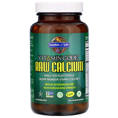 Garden of Life, Vitamin Code, кальций RAW, 120 вегетарианских капсул