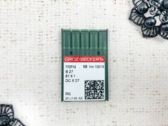 Игла промышленная, оверлок ткань 100/16 В27, 10 игл