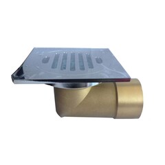 Ganzer Трап угловой 10 х 10 T 002, хром