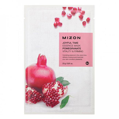 Mizon Joyful time essence mask pomegranate Маска тканевая с экстрактом граната