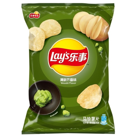 Чипсы Lay's со вкусом Васаби, 70 гр