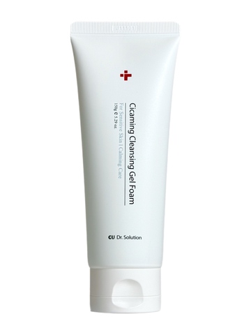 Очищающая Гель-Пенка с Центеллой для Чувствительной Кожи CU DR. SOLUTION Cicaming Cleanser Gel Foam