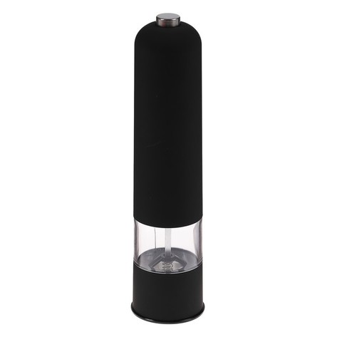 Электромельница перец/соль, цвет черный, 5х23 см, на батарейках 4хАА  QWERTY