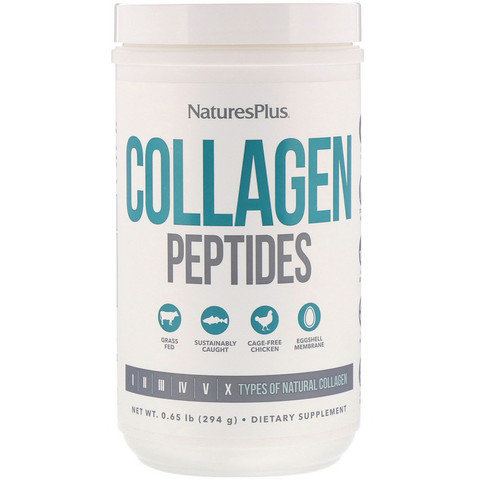 Nature's Plus, Пептиды коллагена, 294 г (0,65 фунта)