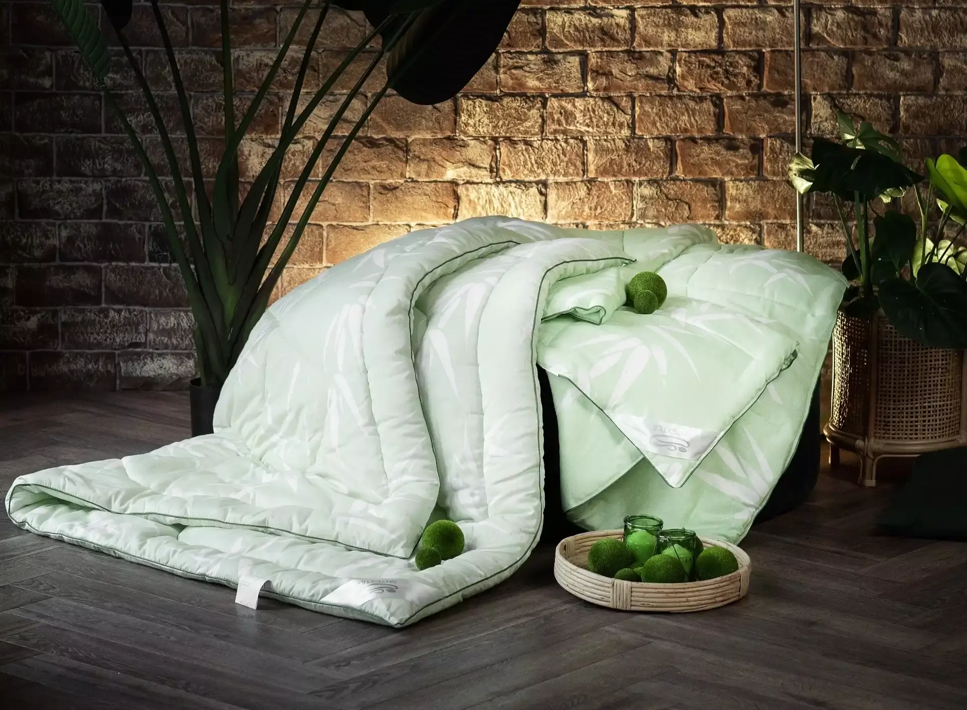 Одеяла Одеяло стеганное бамбуковое волокно теплое odejalo-osb-15b.webp