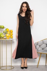 Сарафан Новый сезон (черно-розовый) П13630-10М LT Collection