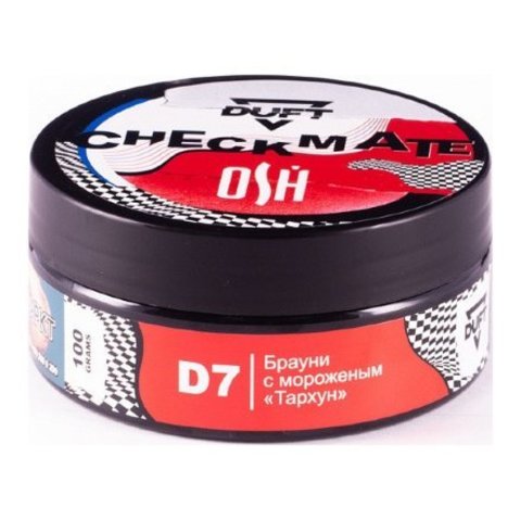 Табак Duft Checkmate D7 Брауни с Мороженным Тархун 100г