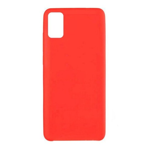 Силиконовый чехол Silicone Cover для Samsung Galaxy S20 (Красный)