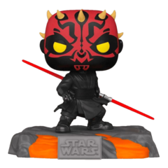 Фигурка Funko POP! Deluxe Bobble Star Wars Sith Darth Maul (светится в темноте) (Exc)