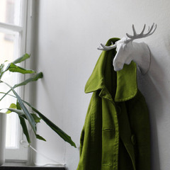 Вешалка moose белая