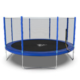 Батут DFC Trampoline Fitness с сеткой 14ft фото №2