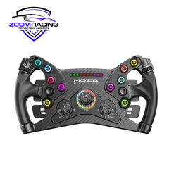 MOZA Racing KS — руль для симрейсинга 300 мм с LED-индикатором оборотов