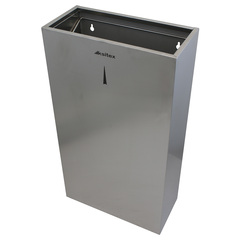 Ksitex GBW-35М урна для мусора подвесная , без крышки,35л.нерж. фото