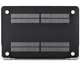 Чехол накладка для ноутбука Apple Macbook Pro 16 2021,2023 (A2485 M1, A2780 M2, A2991 M3) черный прозрачный