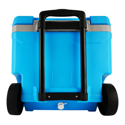 Изотермический контейнер (термобокс) Igloo Latitude 60 Roller Cyan (56 л.), синий