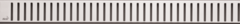 Решетка для водоотводящего желоба (Нержавеющая сталь глянцевая), арт. PURE-1450L AlcaPlast фото