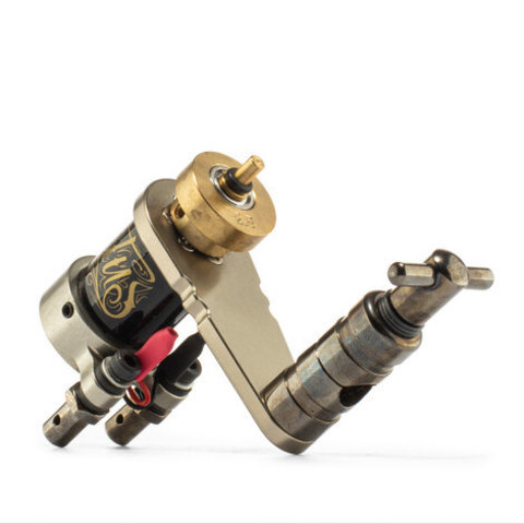 ТАТУ МАШИНКА HM TATTOO MACHINES INVICTUS ROTARY DIRECT DRIVE INOX 2.5mm CCORD