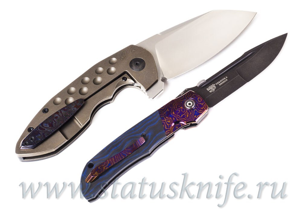 Сет ножей CKF/Terzuola Eagle Rock Timascus и CKF Capitalist