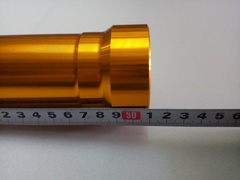 Внешний стакан пера вилки для Yamaha YZF R1 09-14г.в. Золотой