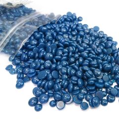 Воск пленочный в гранулаx Синий Film Wax Depilflax 100г