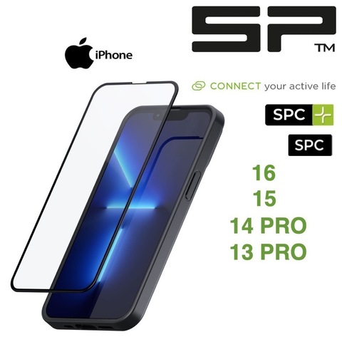 Защитное стекло SP Connect GLASS SCREEN PROTECTOR SPC/SPC+ для iPhone (16/15/14 PRO/13 PRO) арт. 52856
