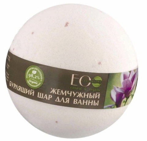 Бурлящий шар для ванн Магнолия и Иланг-иланг 220г (Ecolab)
