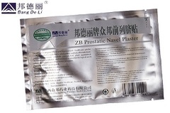 Пластырь ZB Prostatic Navel Plaster при простатите от Bang De Li оборот упаковки