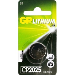 Элемент питания GP CR 2025, 9037