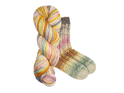 Lana Grossa Meilenweit Merino Rainbow Hand Dyed 7007